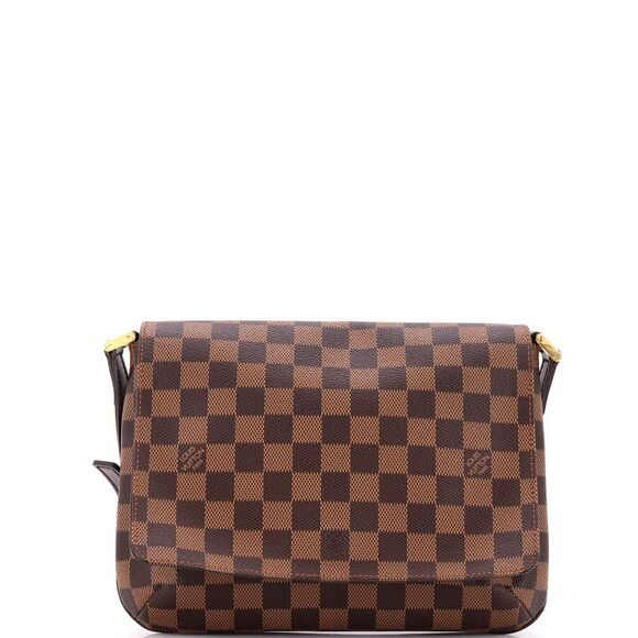 Louis Vuitton Handbags - Louis Vuitton Musette Tango Handbag Damier Brown